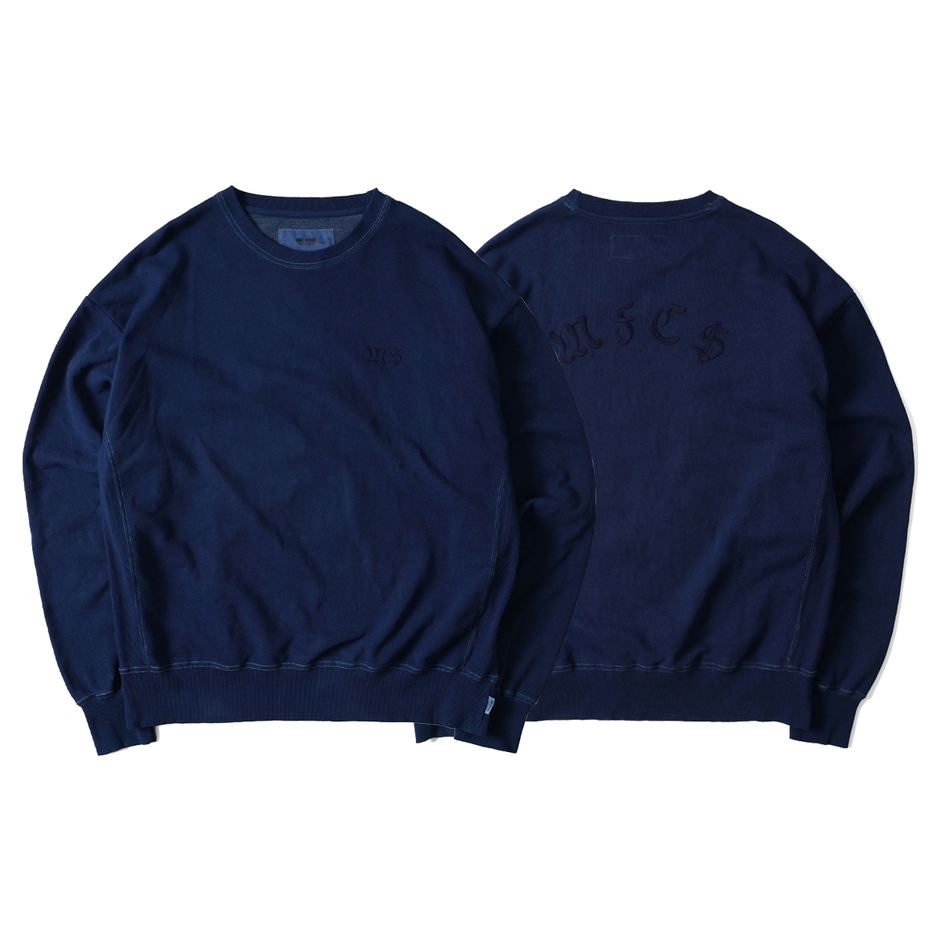 Watanabe‘s × zynas × MFC STORE "MFC$" AIZOME CREWNECK