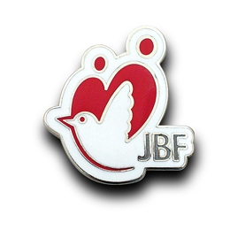 ジャパンバードフェスティバル（JBF）実行委員会様「JBFオフィシャルピンバッジ」