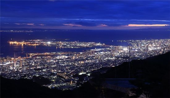 天覧台から見える夜景（イメージ）