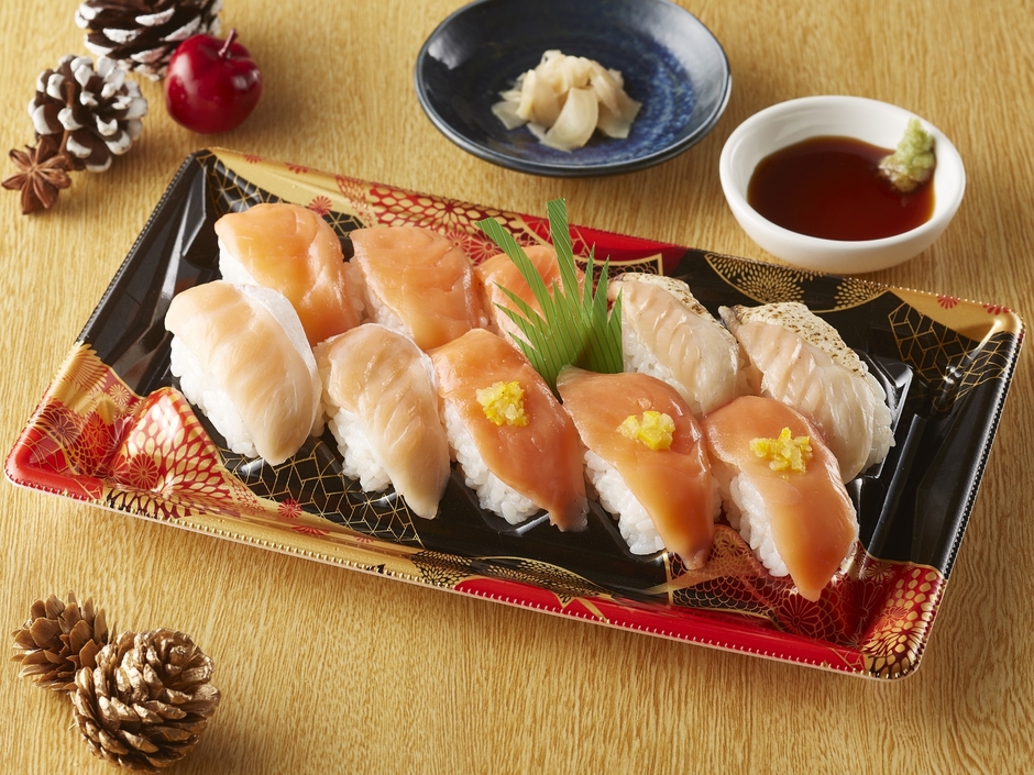 サーモンづくし10貫商品画像(画像はイメージです。)