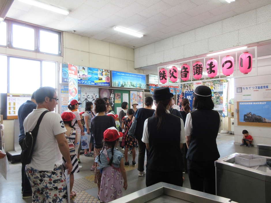 熊谷駅での鉄道員なりきり業務体験　イメージ(2)