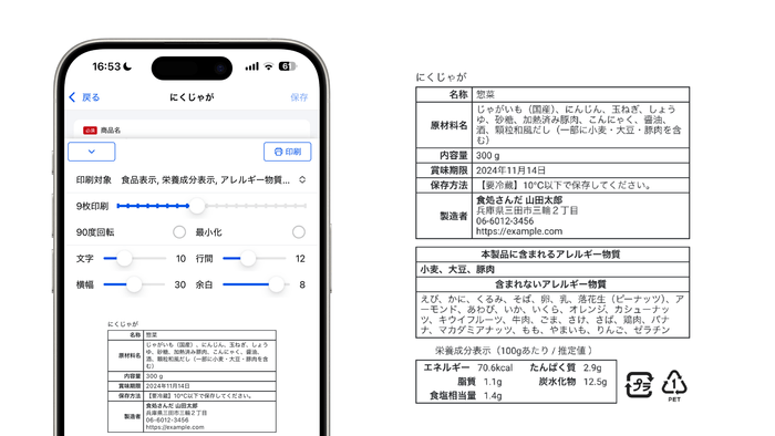 栄養成分表示の対応ですべての事業者が利用可能に