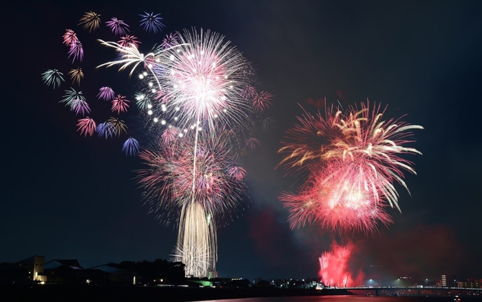  豊橋祇園祭花火大会の様子（出所：愛知県公式観光サイト）