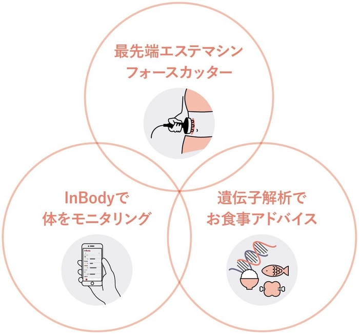 BODY ARCHI(ボディアーキ)で出来ること