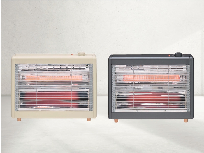 スピード暖房×じんわり遠赤外線のワイドハイブリッドヒーター