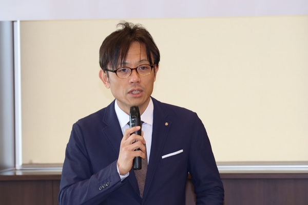 連携協力に期待感を表明する加計理事長