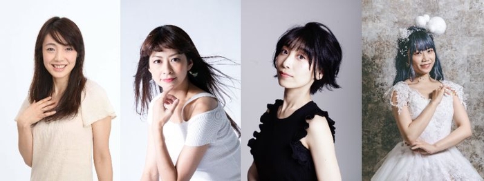 那珂村たかこ(劇団ヘロヘロQカムパニー)、伊原夏菜(破天航路)、桃菜、Sena(Colorpointe)