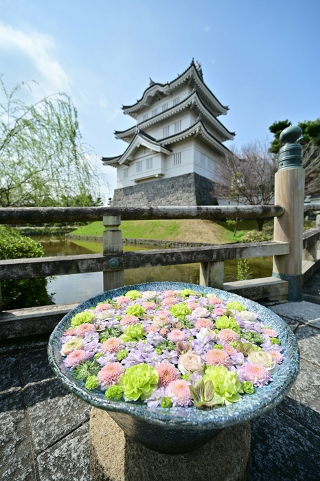忍城址と花手水 イメージ