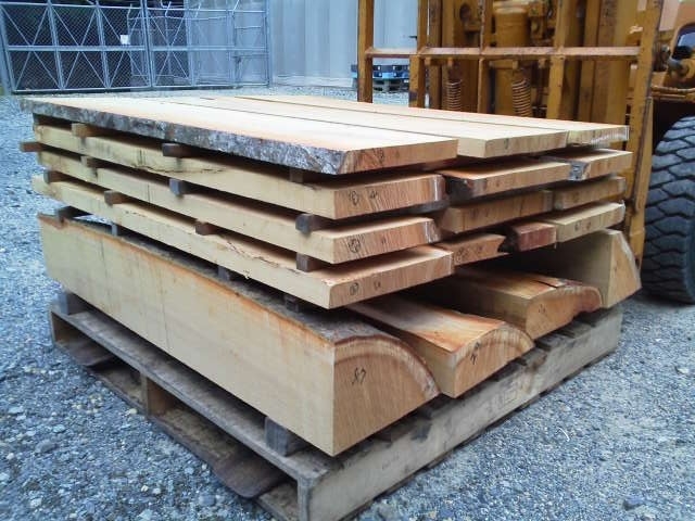 製材後の乾燥、保管