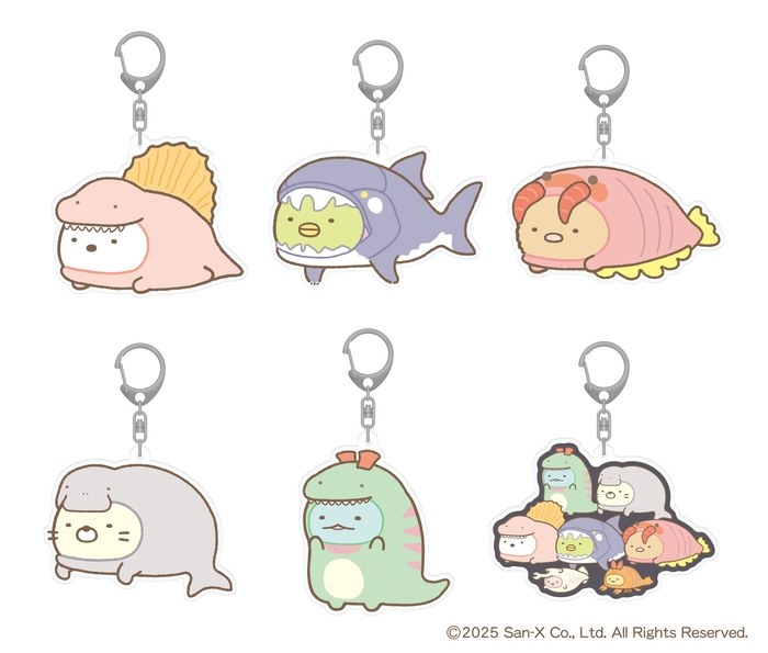 「すみっコぐらし」アクキー_全6種