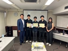 ＜優秀賞＞小林 弘真さん／五十嵐 功さん／若松 瑠冴さん