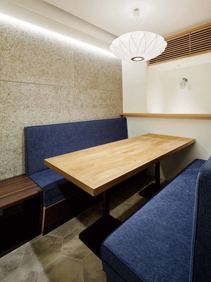 シェフズテーブルとなる個室