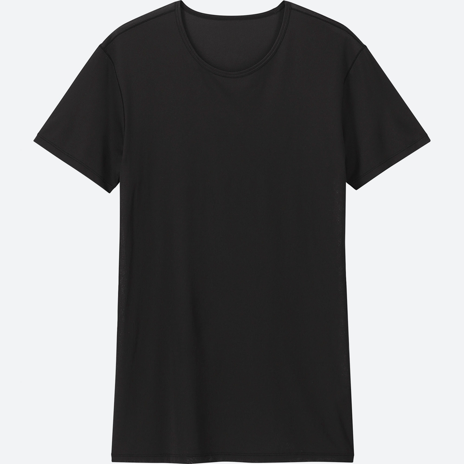 エアリズムメッシュクルーネックT（半袖）