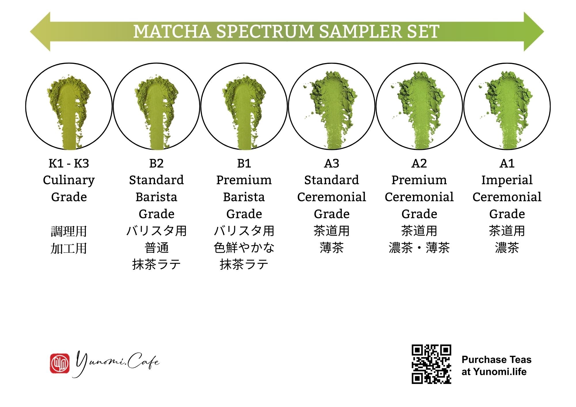 Yunomi.life、独自の「抹茶グレーディングシステム」を公開
世界的な抹茶ブームにおける品質の透明化を目指す
