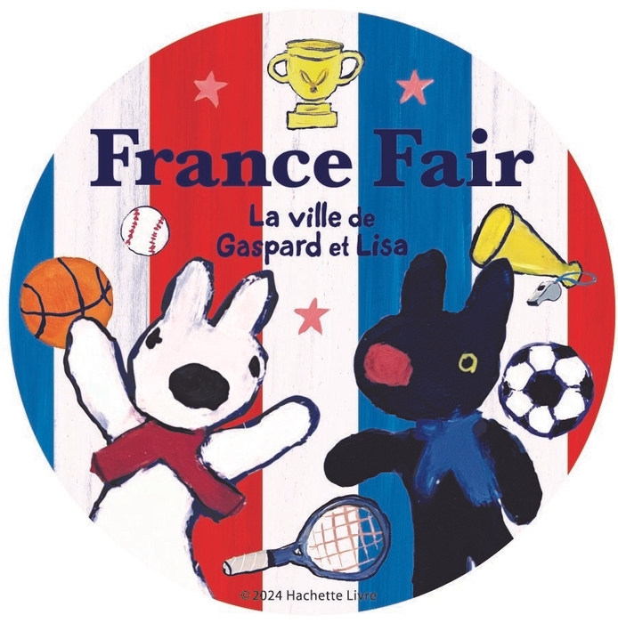 『リサとガスパール タウン「France Fair」』メインビジュアル