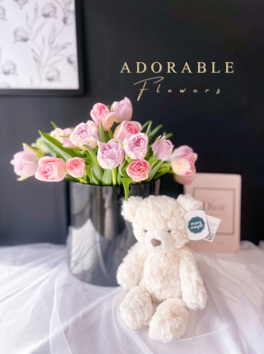 ぬいぐるみと合わせて、お子さまの出産祝いや、誕生日祝いにもおすすめです