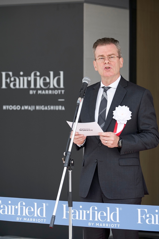 マリオット・インターナショナル　日本＆グアム担当 エリアヴァイスプレジデント　カール・ハドソン