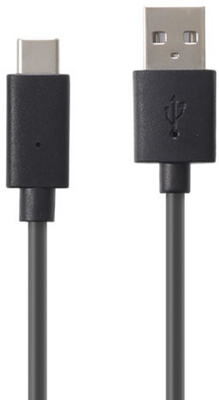『CYBER・USB-A to Type-C充電ケーブル 2.5m』