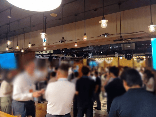 7月に開催された不動産交流会の様子