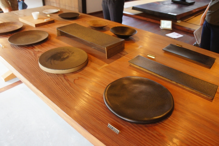 日本橋とやま館での出品作家(陶芸作家 釋永岳)