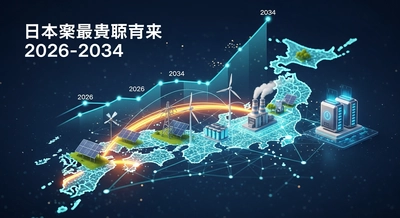 日本分散型エネルギー資源市場の見通し：2034年までに年平均成長率13.40%で7,090万米ドルに達する高成長軌道を予測