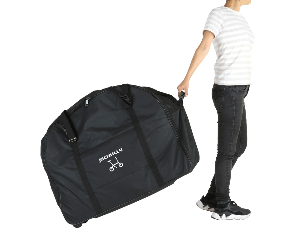 MOBILLY 輪行キャリーバッグ　転がして移動