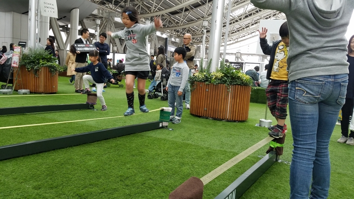 ボルダリング&スラックライン体験