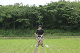 手押し除草機