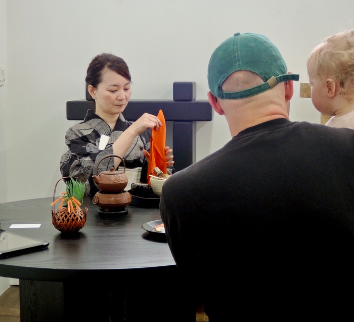 薄茶席の初めての客様