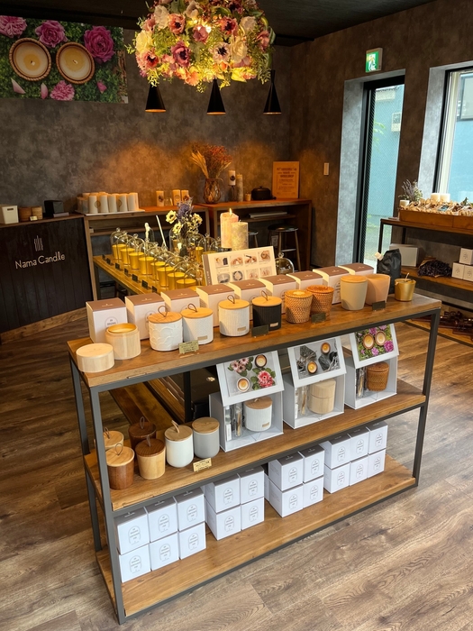 Nama candle 中目黒店 店内