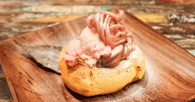 「桜餡ベーグルフレンチトースト」のイメージ