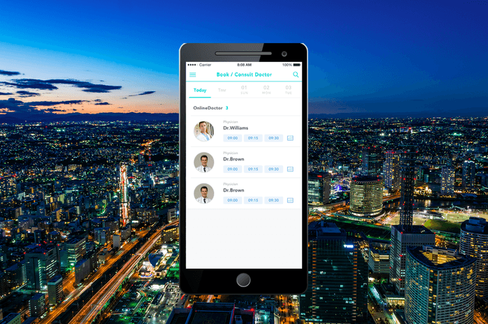 遠隔医療技術イメージ