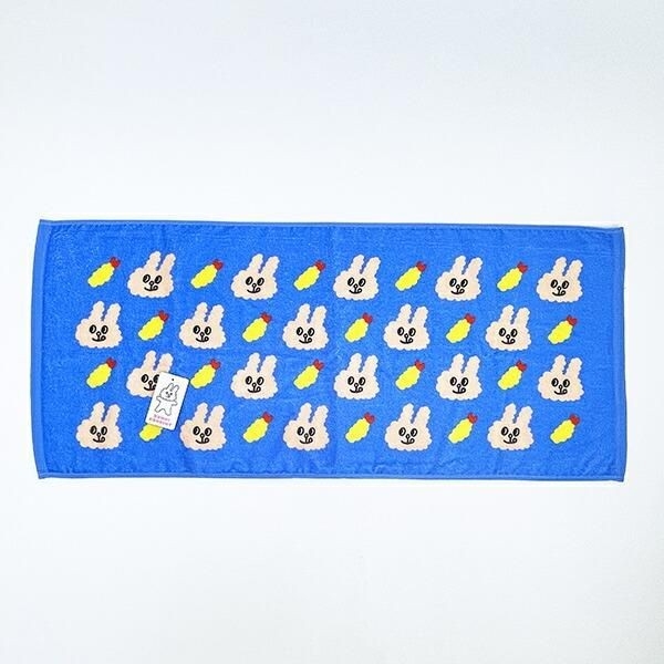 バニーコンビニのフェイスタオル