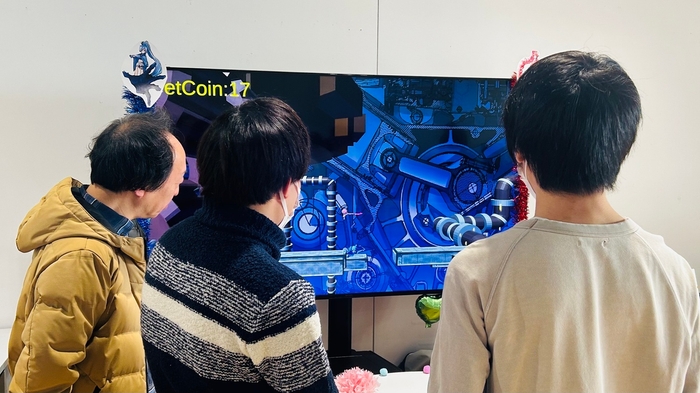 昨年、東京工芸大学で開催された「コウゲイゲームショウ2025」の様子