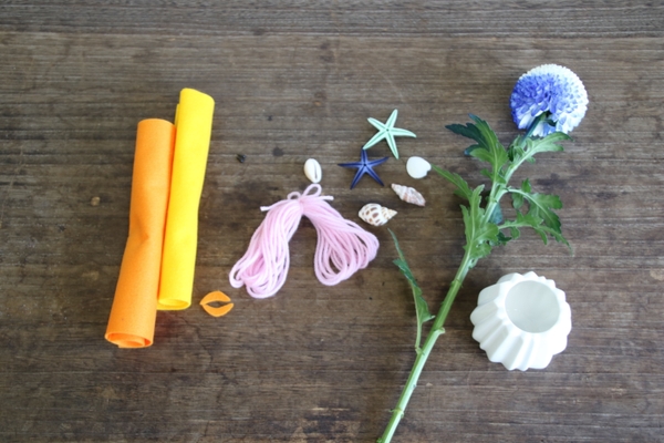 小さな、アマビエアレンジ材料