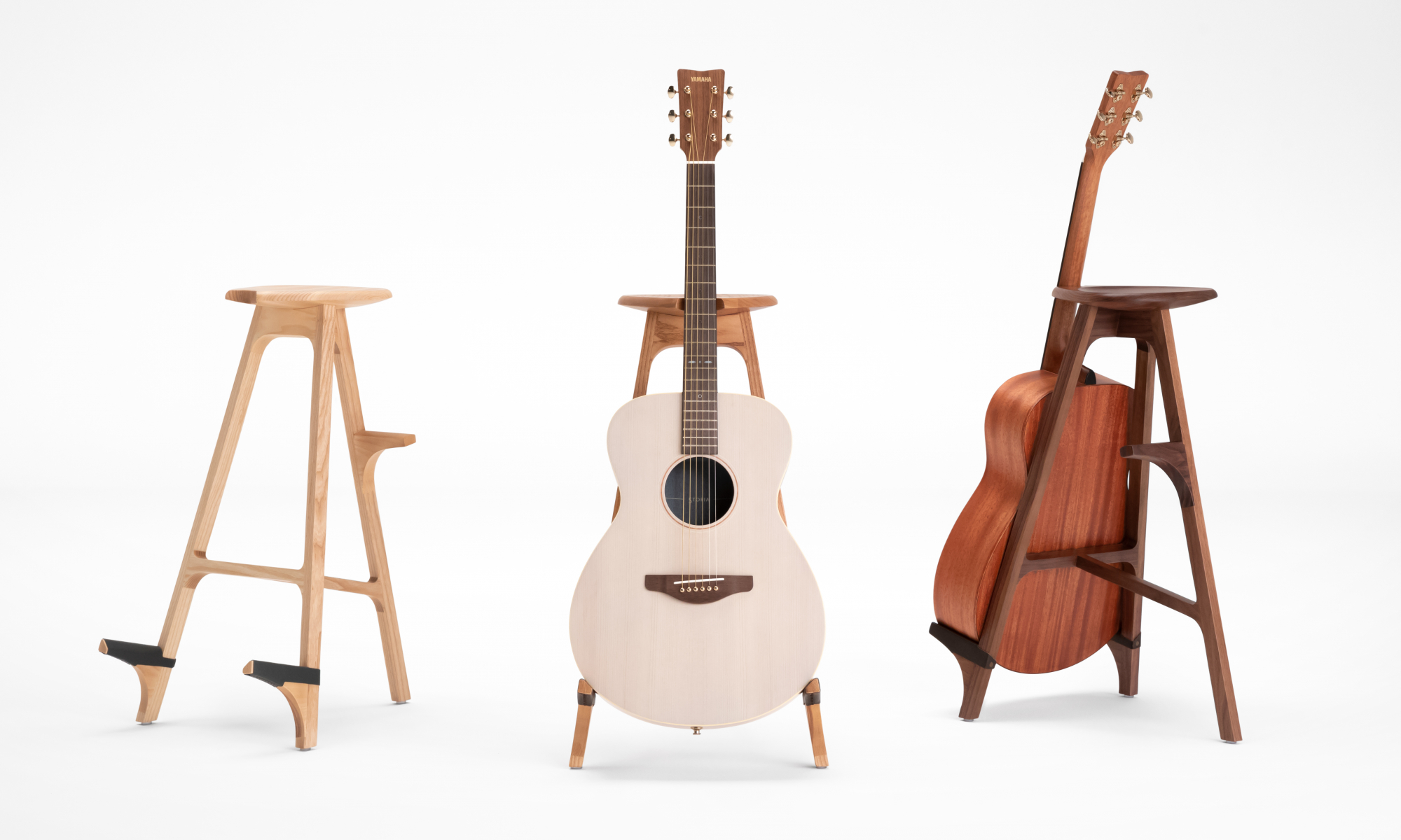 ギターと共に暮らすための家具を、ヤマハがデザイン 