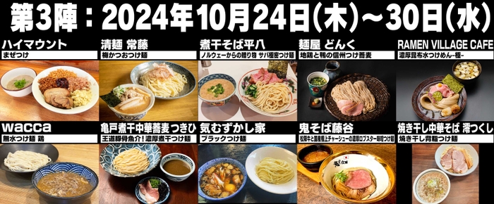 大つけ麺博　第3陣