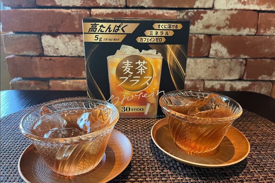 飲みやすい麦茶プラス