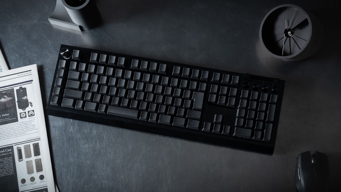 『GRAPHT Designer Keycaps Matte Black』使用イメージ
