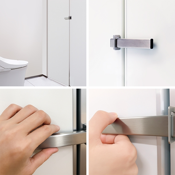 触れたくないトイレの扉や錠