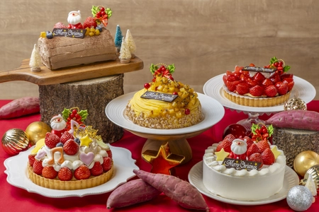 “道の駅”が本気でつくる、クリスマスケーキ。 地元食材“鳴門金時＆徳島県産いちご”を使用した5種のケーキが　 11/14より予約開始 ～早期予約で「さつまいもラテ」プレゼント～