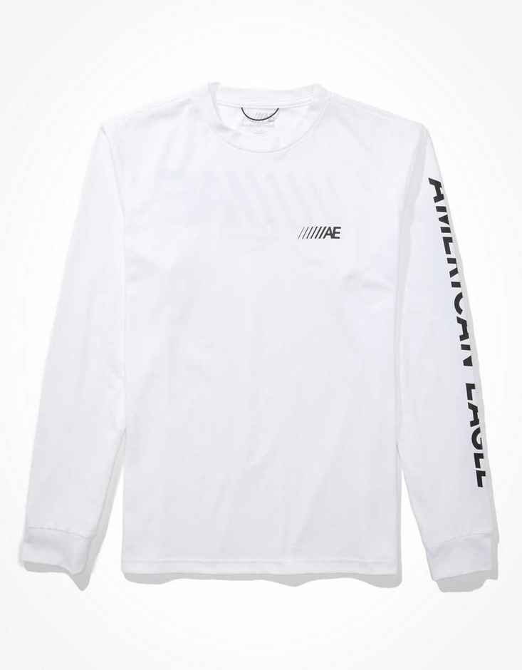 AE 24/7アクティブロングスリーブグラフィックTシャツ：￥4,800(税込)