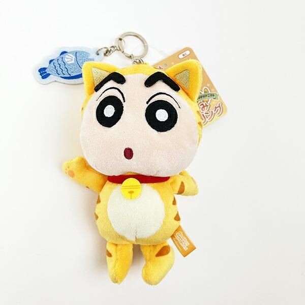 クレヨンしんちゃんの個性的なぬいぐるみキーリング
