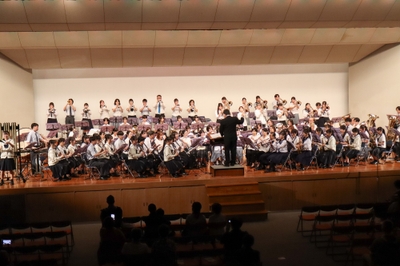 2026年6月に開催した「第3回大阪信愛学院大学ジョイントコンサート」の様子