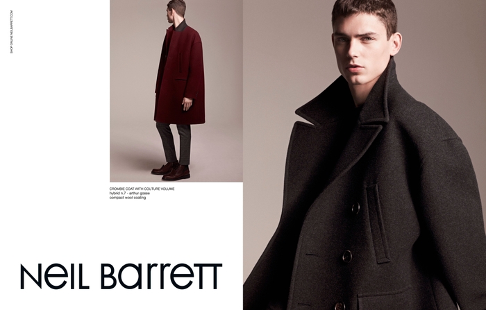 Neil Barrett 12AW ADV campaign