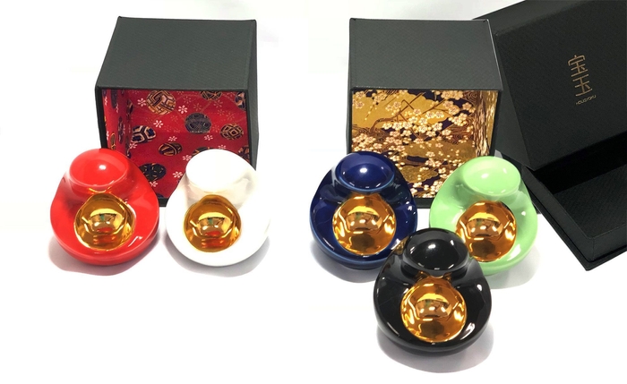 日本の色 五色で展開します。