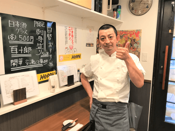店主の水澤さん