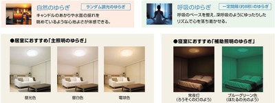 2種類のゆらぎ機能