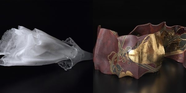 (左)川田画廊 (右)現代美術 艸居