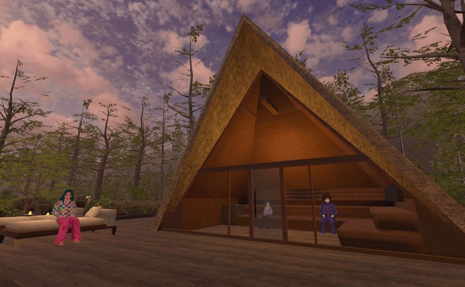 Private Sauna ジャグジー、デッキに隣接した完全プライートサウナ